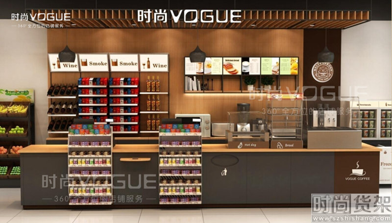 便利店收銀區設計